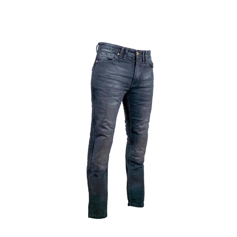 PANTALON VAQUERO UNIK  "JP-0E" CON KEVLAR WASHED BLK T:38 (2XL)