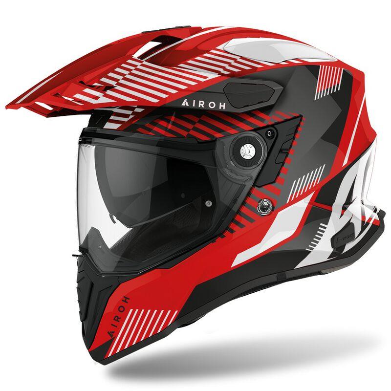 CASCO COMMANDER BOOST ROJO BRILLO T:M