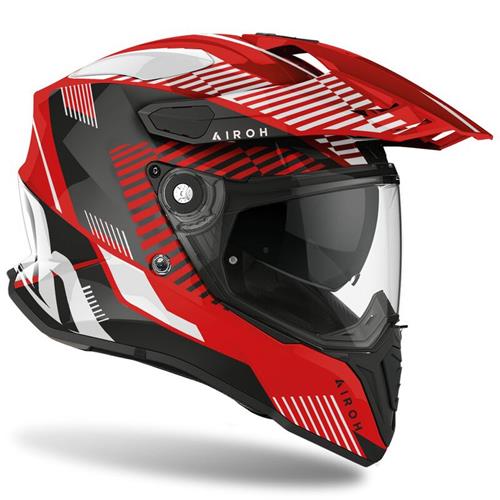 CASCO COMMANDER BOOST ROJO BRILLO T:M