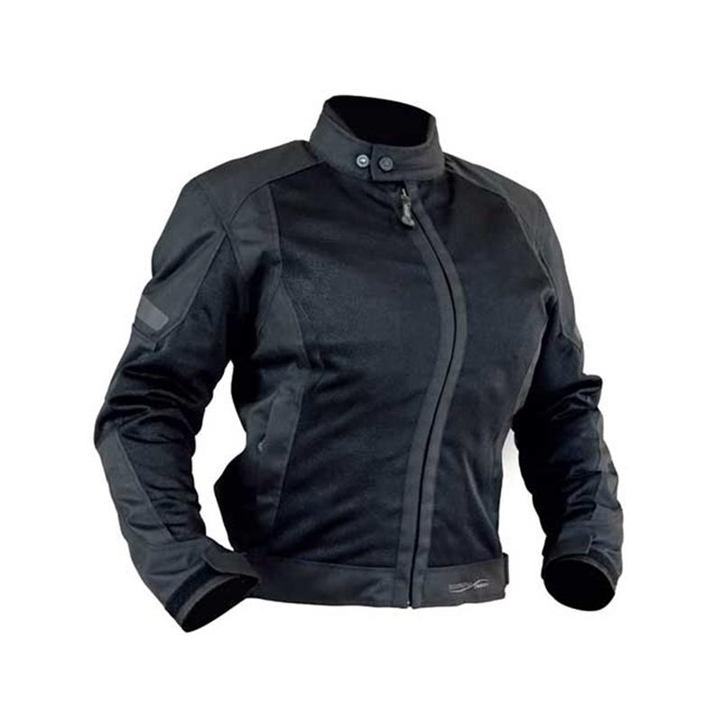 CHAQUETA VERANO MUJER UNIK "VZ-06" VENTILADA NEGRA, L