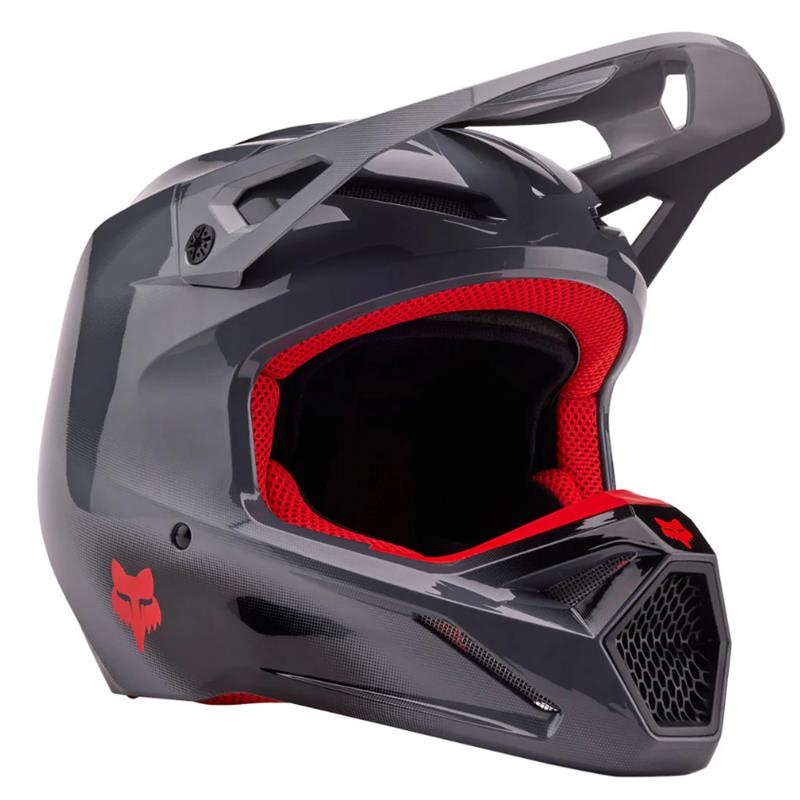 V1 INTERFERE HELMET (GRY/RD) L