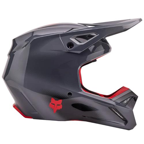V1 INTERFERE HELMET (GRY/RD) L
