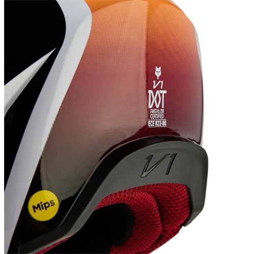 V1 FLORA HELMET (WHT/BLK)