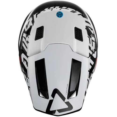 CASCO KIT MOTO 9.5 CARBON BLANCO V3 S