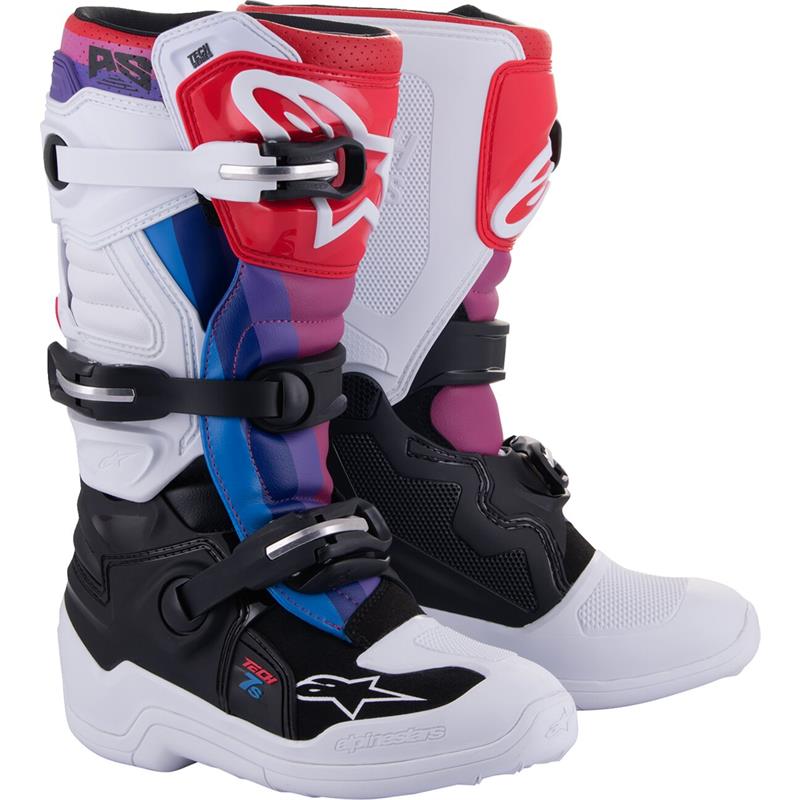 BOTAS TECH 7 S -WHITH BLK RAIBOW 34