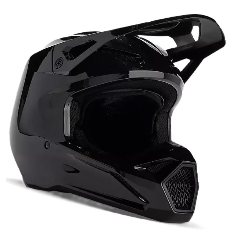 V1 SOLID HELMET (BLK) M