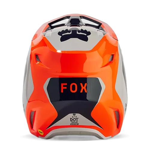 YTH V1 NITRO HELMET (FLO ORG) T:L