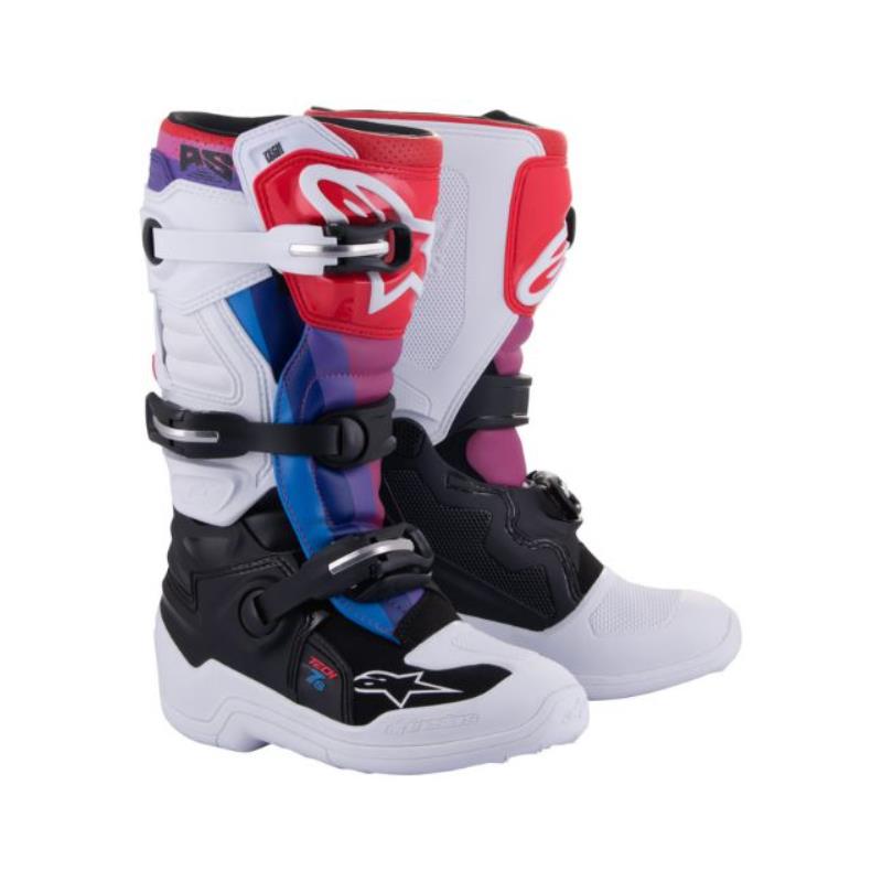 BOTAS TECH 7 S -WHITH BLK RAIBOW 34