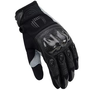 GUANTES CROSS UNIK "X-4" C/PROT.CARBONO, M NEGRO