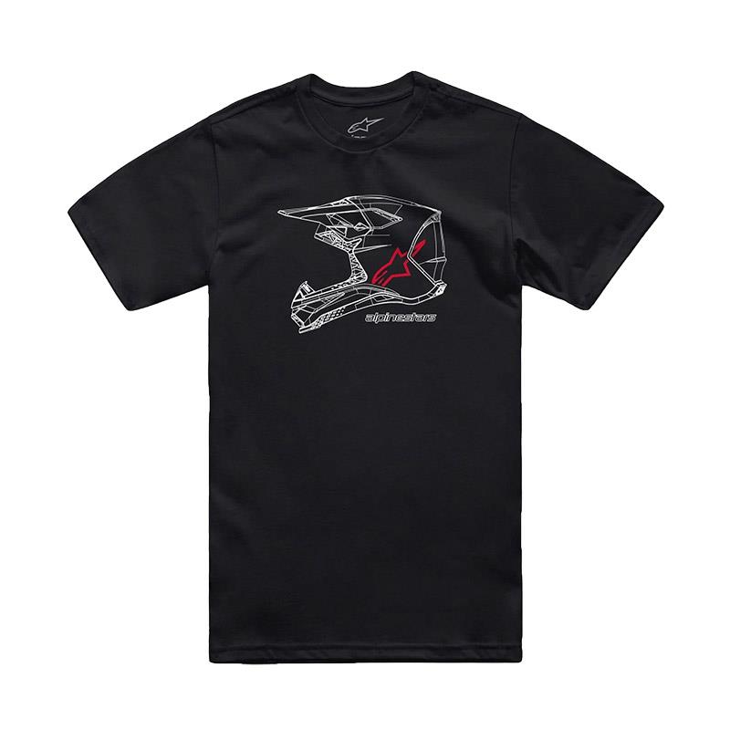 MX HELMET CSF TEE BLACK T: L