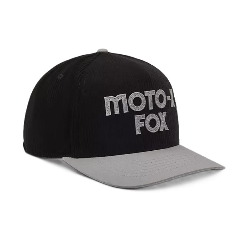 MOTO X CORDUROY HAT BLK